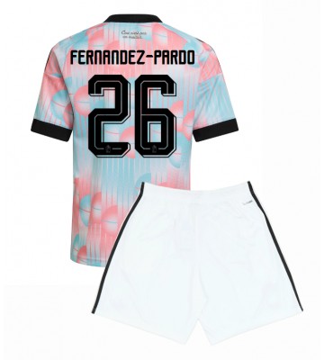 Belgien Matias Fernandez-Pardo #26 Replika Bortatröja Barn VM 2026 Kortärmad (+ Korta byxor)